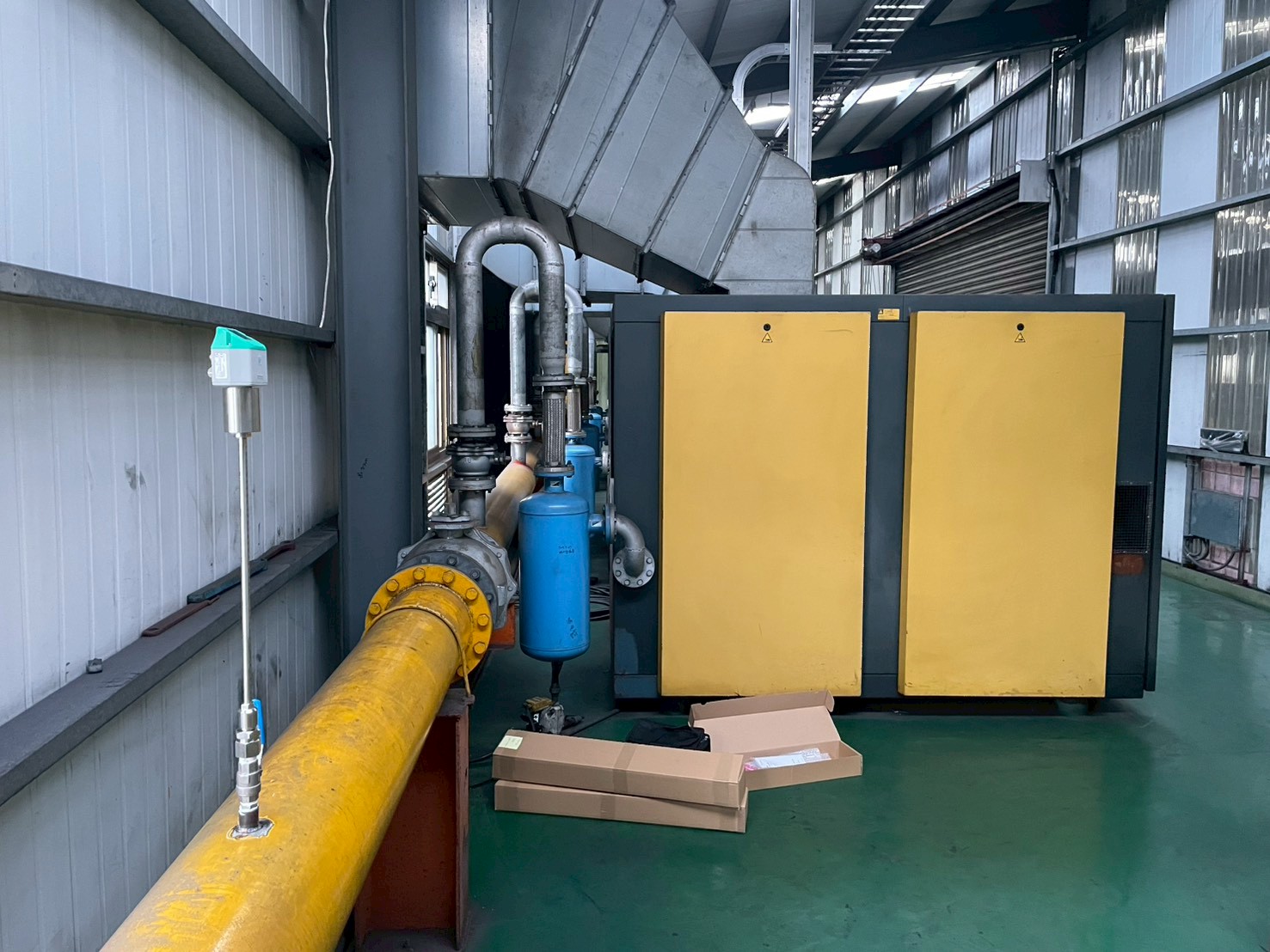 空壓機單機效率量測