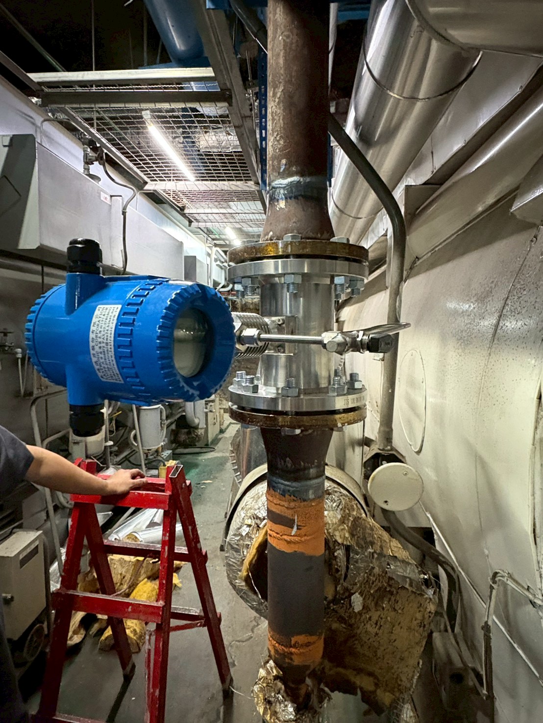 蒸氣系統- 蒸氣流量 