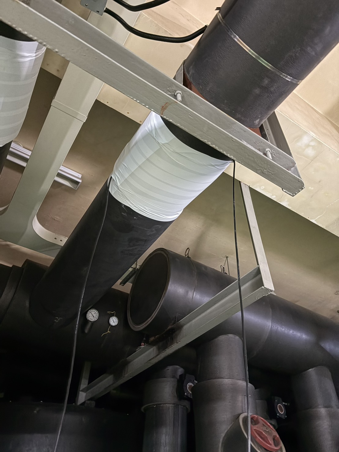 超音波流量計-冰水機流量量測