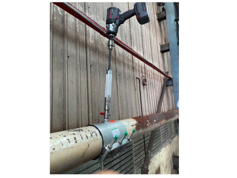 氣體/液體不停機開孔工程