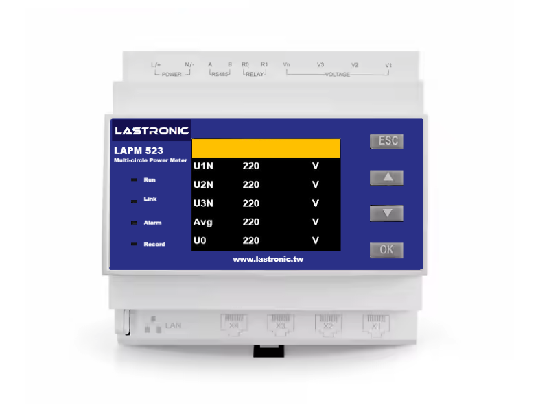 LAPM-523 多迴路顯示型電表